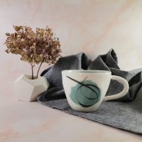 Šalica s ručkom tirkiz ''Boje Mediterana'' S, No.2217