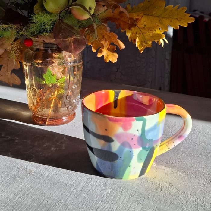 Mug ''Colours of Mediterranean'' gold, L, No. 2503
