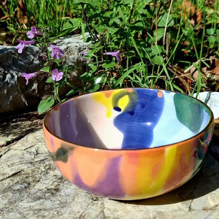 Bowl ''Colours of Mediterranean'' gold, M, No. 2508